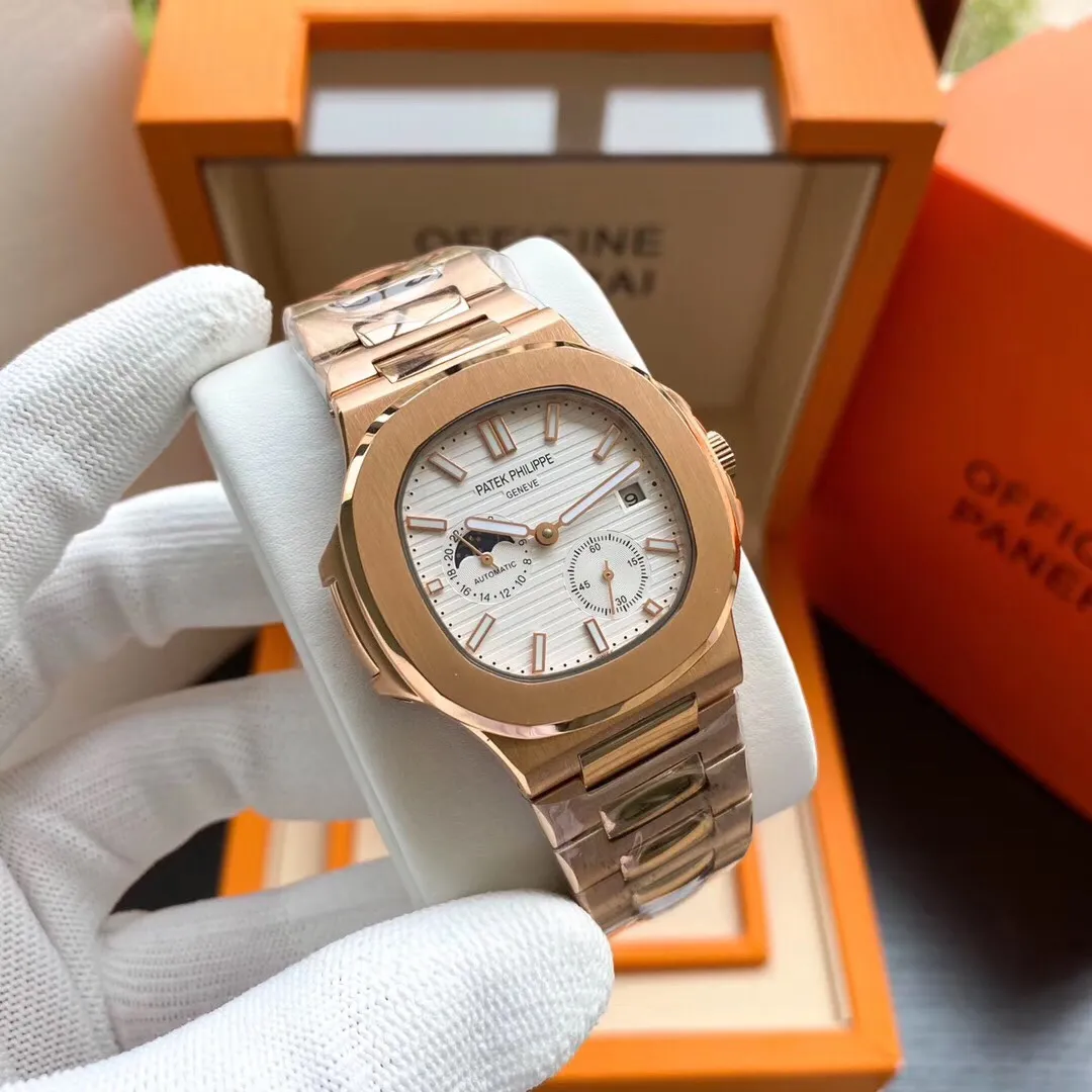 【Foreign trade import】💰1320! Brand new Nautilus model! Hot coming🔥🔥 [Brand] Patek Philippe--Patek Philippe‼ ️ [Type] Men's watch [Movement] Fully automatic mechanical movement [Material] 316L stainless steel case [Watch strap] Steel strap [Mirror] Mineral strengthened glass mirror [Size] Diameter 40mm Thickness 12mm [Features] The watch has a unique and exquisite appearance, a model of modern casual fashion style! Full of sportiness and youthful vitality! 🔥Top quality products with constant quality🔥